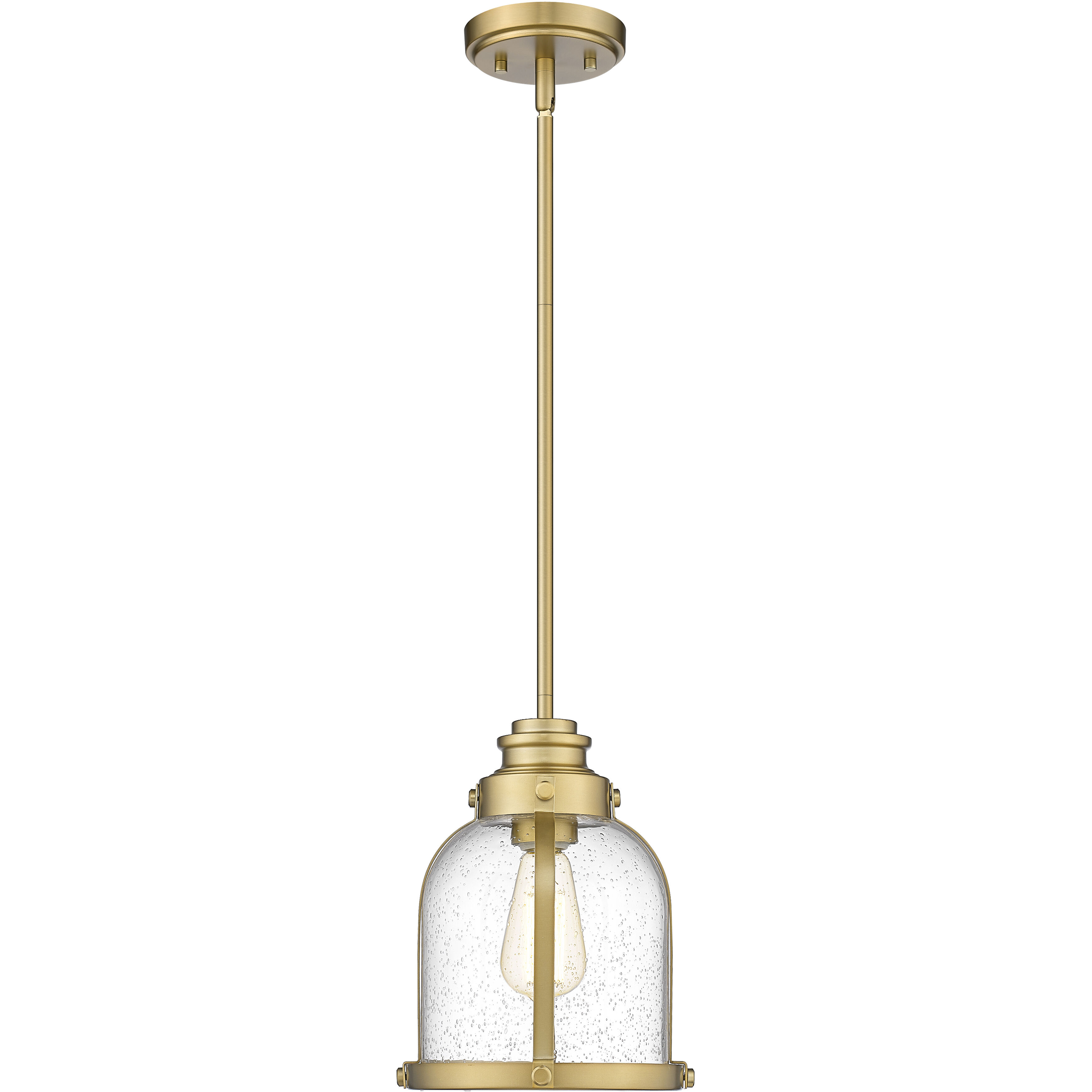 Burren 1 Light 8.75 inch Heritage Brass Pendant Ceiling Light
