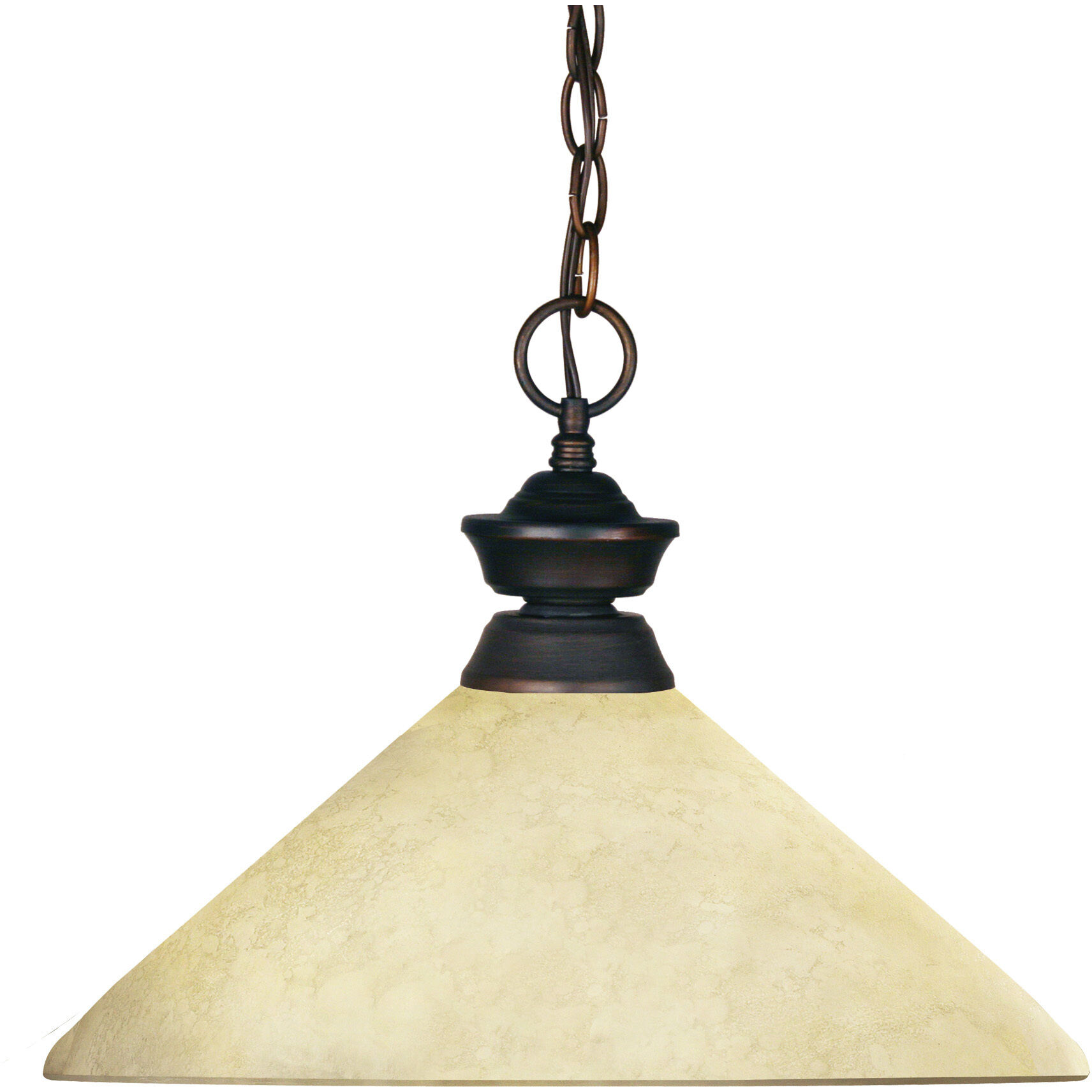 Riviera 1 Light 14 inch Olde Bronze Pendant Ceiling Light in 5, Angular Golden Mottle Glass
