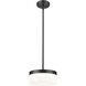 Renaud LED 9.25 inch Matte Black Pendant Ceiling Light