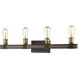 Kirkland 4 Light 30.00 inch Bathroom Vanity Light