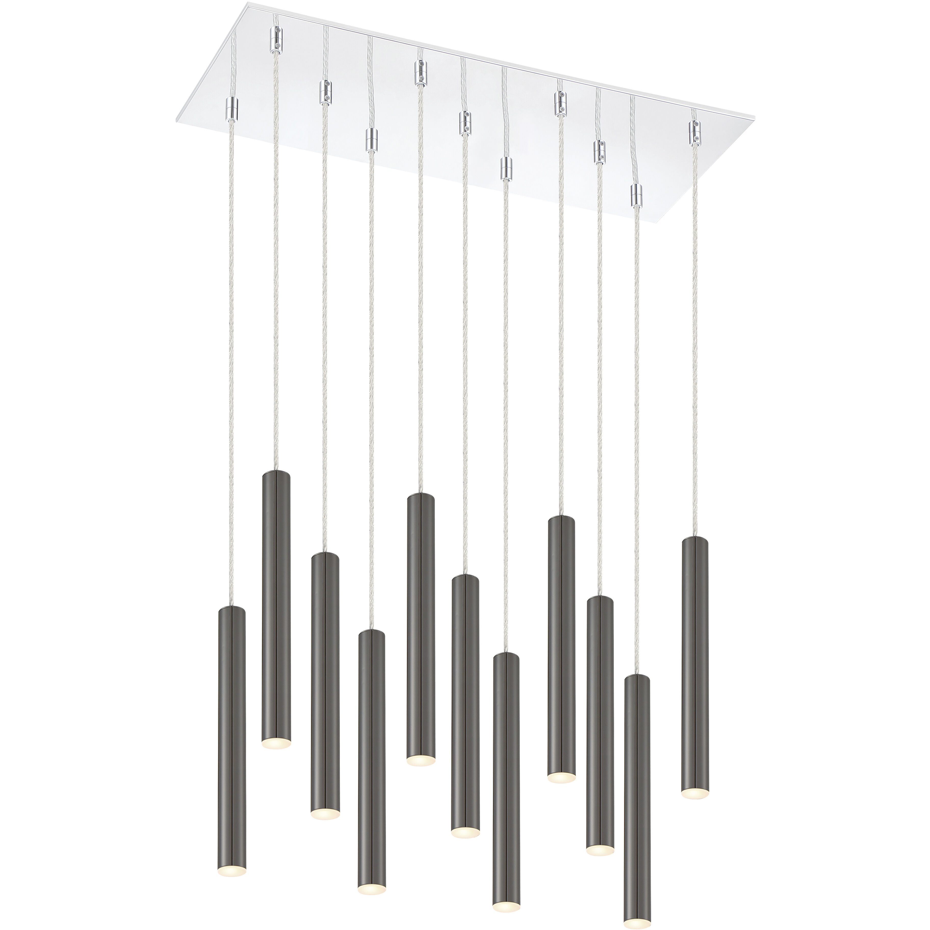 Forest 11 Light 9.75 inch Chandelier