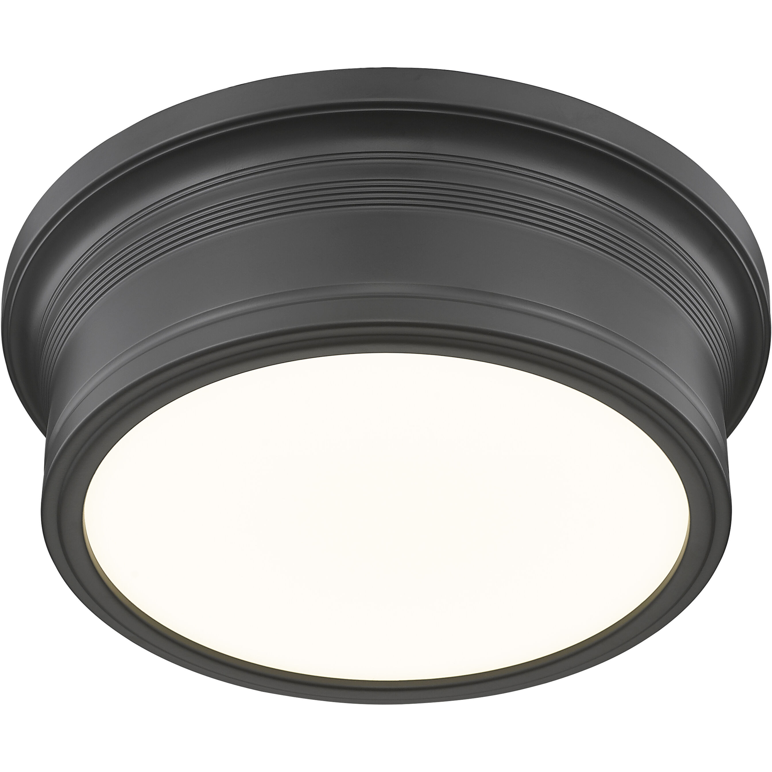 Bentley LED 12 inch Matte Black Flush Mount Ceiling Light