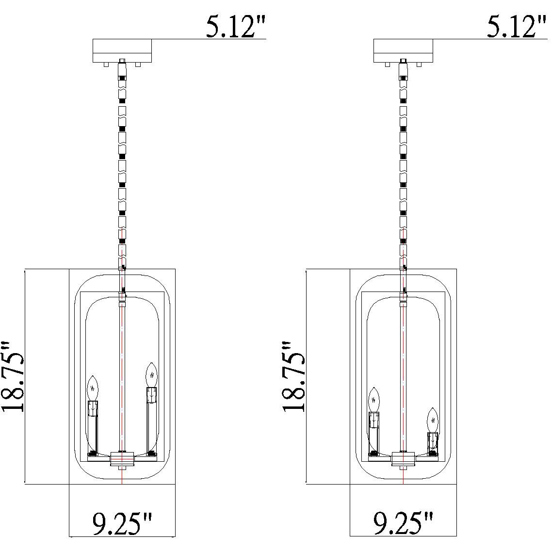 Easton 4 Light 9.25 inch Rubbed Brass Chandelier Ceiling Light