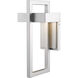 Luttrel LED 15 inch Silver Outdoor Wall Light