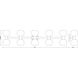 Artemis 10 Light 45 inch Chrome Vanity Wall Light