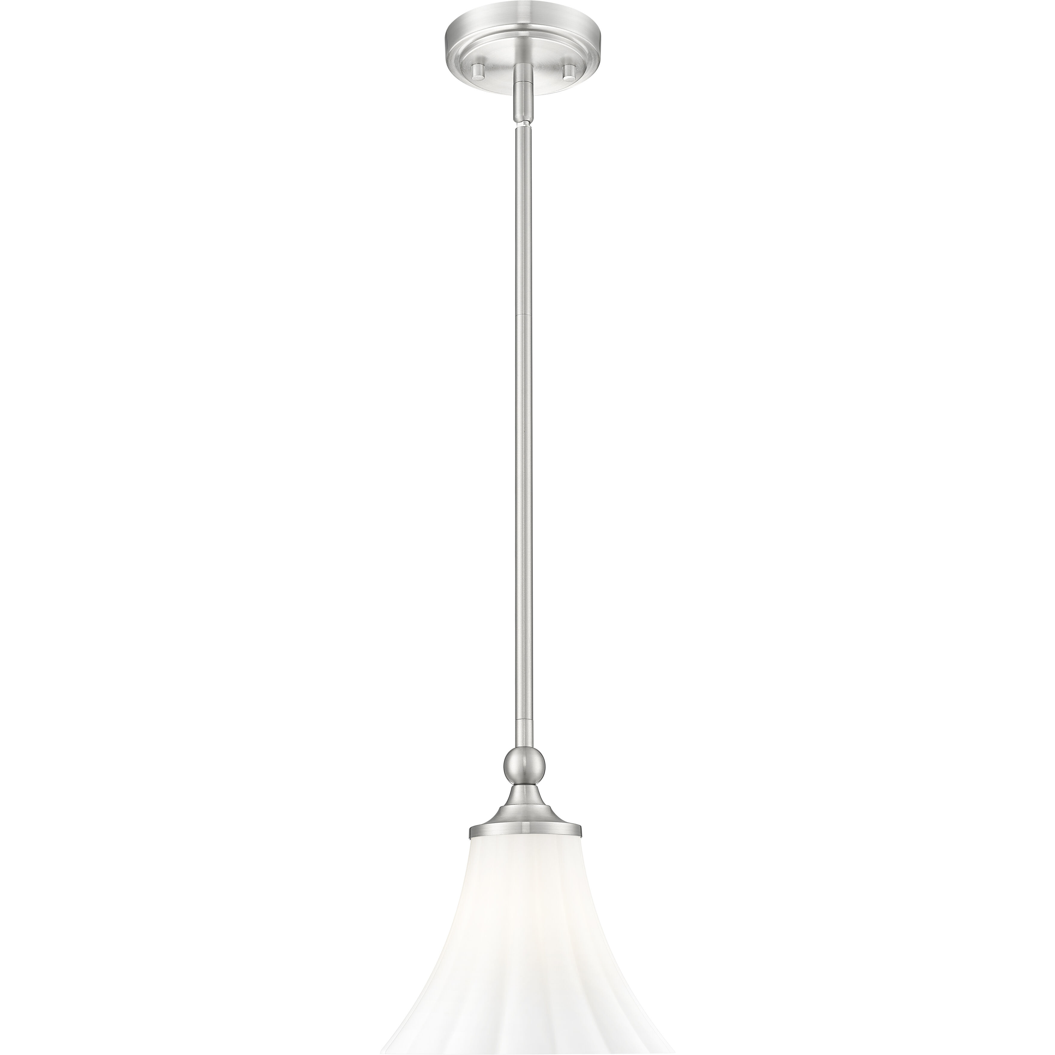 Fleur Pendant Ceiling Light in Brushed Nickel