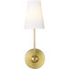 Shannon 1 Light 5.25 inch Rubbed Brass Wall Sconce Wall Light