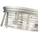Cape Harbor 3 Light 16 inch Brushed Nickel Flush Mount Ceiling Light