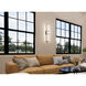 Harrison LED 32 inch Matte Black Vanity Wall Light