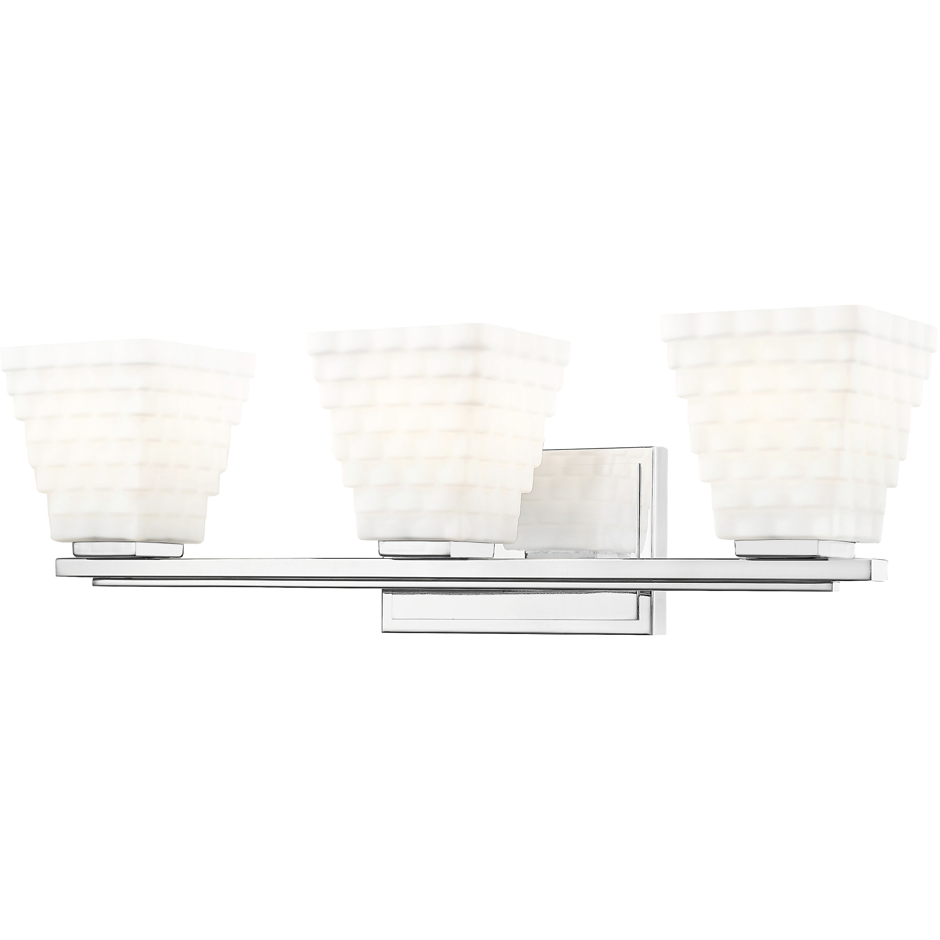 Annalise 3 Light 24 inch Chrome Vanity Wall Light