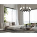Danica 12 Light 39 inch Matte Black Chandelier Ceiling Light