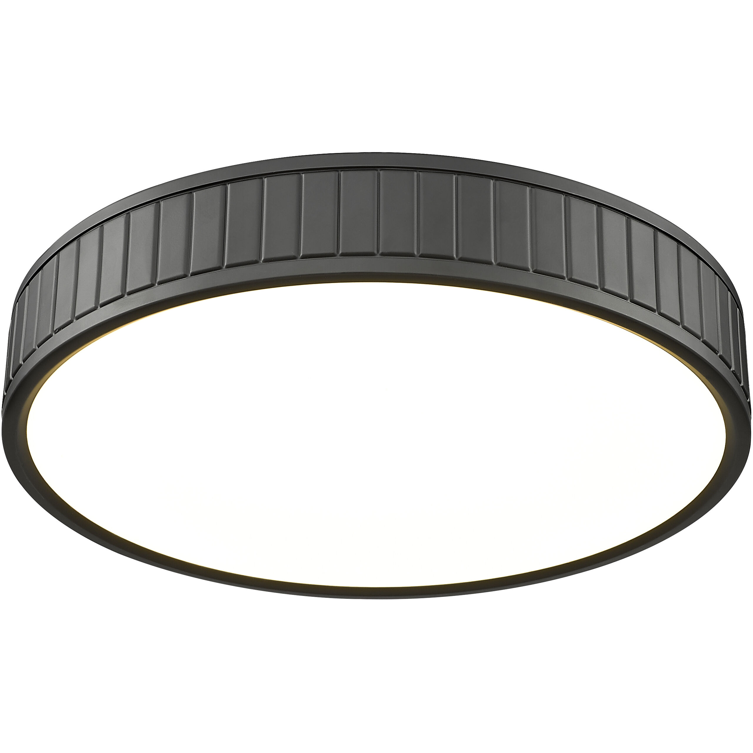 Madison LED 16.5 inch Matte Black Flush Mount Ceiling Light