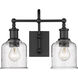 Bryant 2 Light 16 inch Matte Black Vanity Wall Light