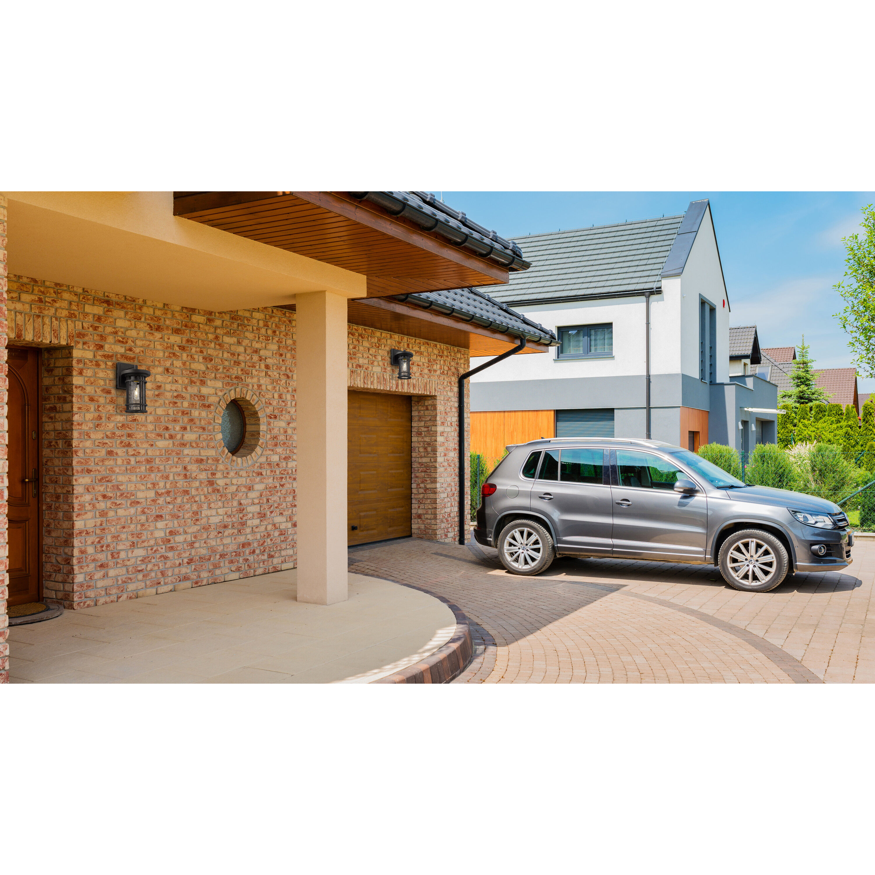 Jordan 1 Light 10.75 inch Black Outdoor Wall Light