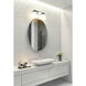 Vaughn 2 Light 15.5 inch Chrome Vanity Wall Light