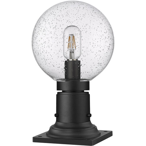 Laurent 1 Light 13.5 inch Black Outdoor Pier Mounted Fixture