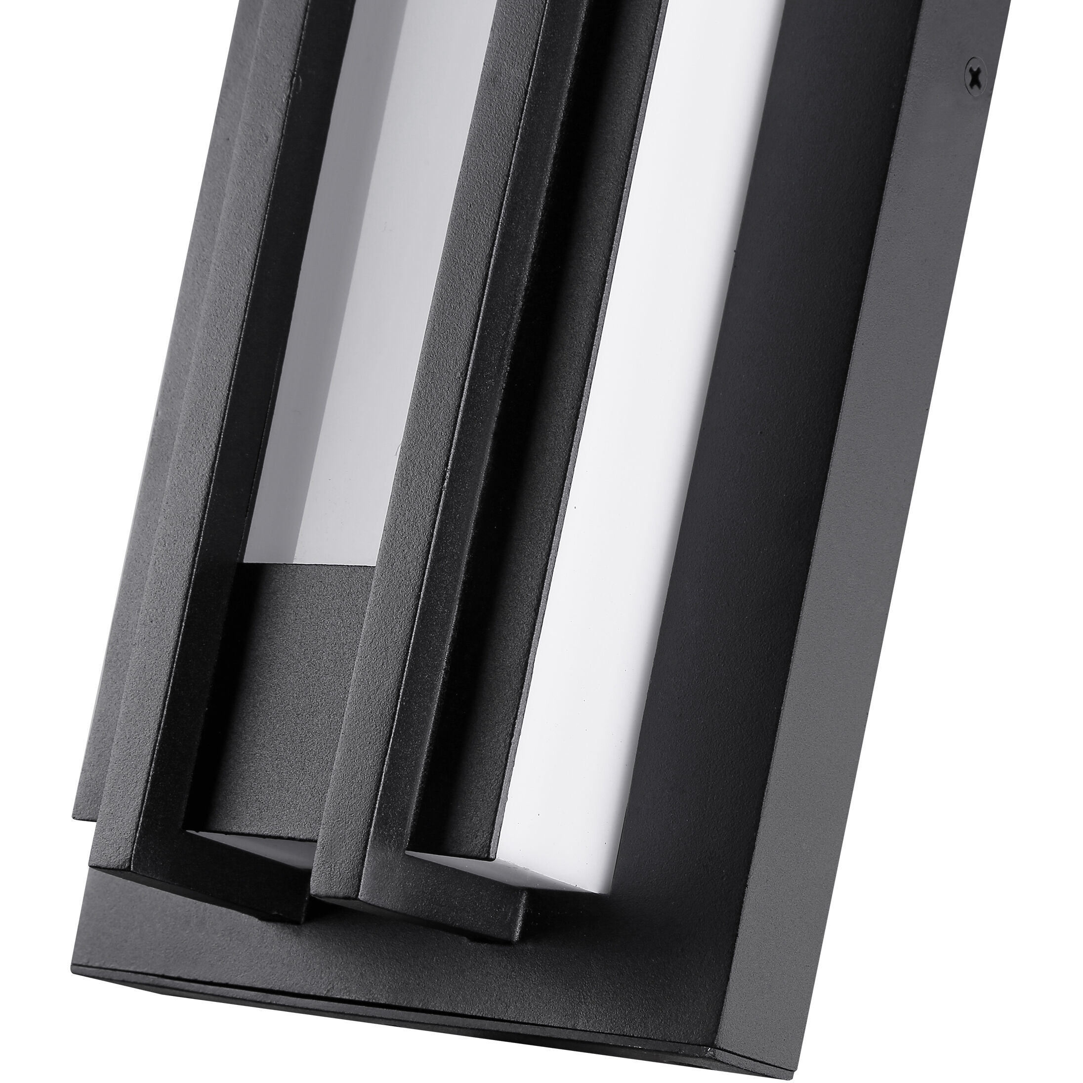 Keaton LED 12.5 inch Black Outdoor Wall Light