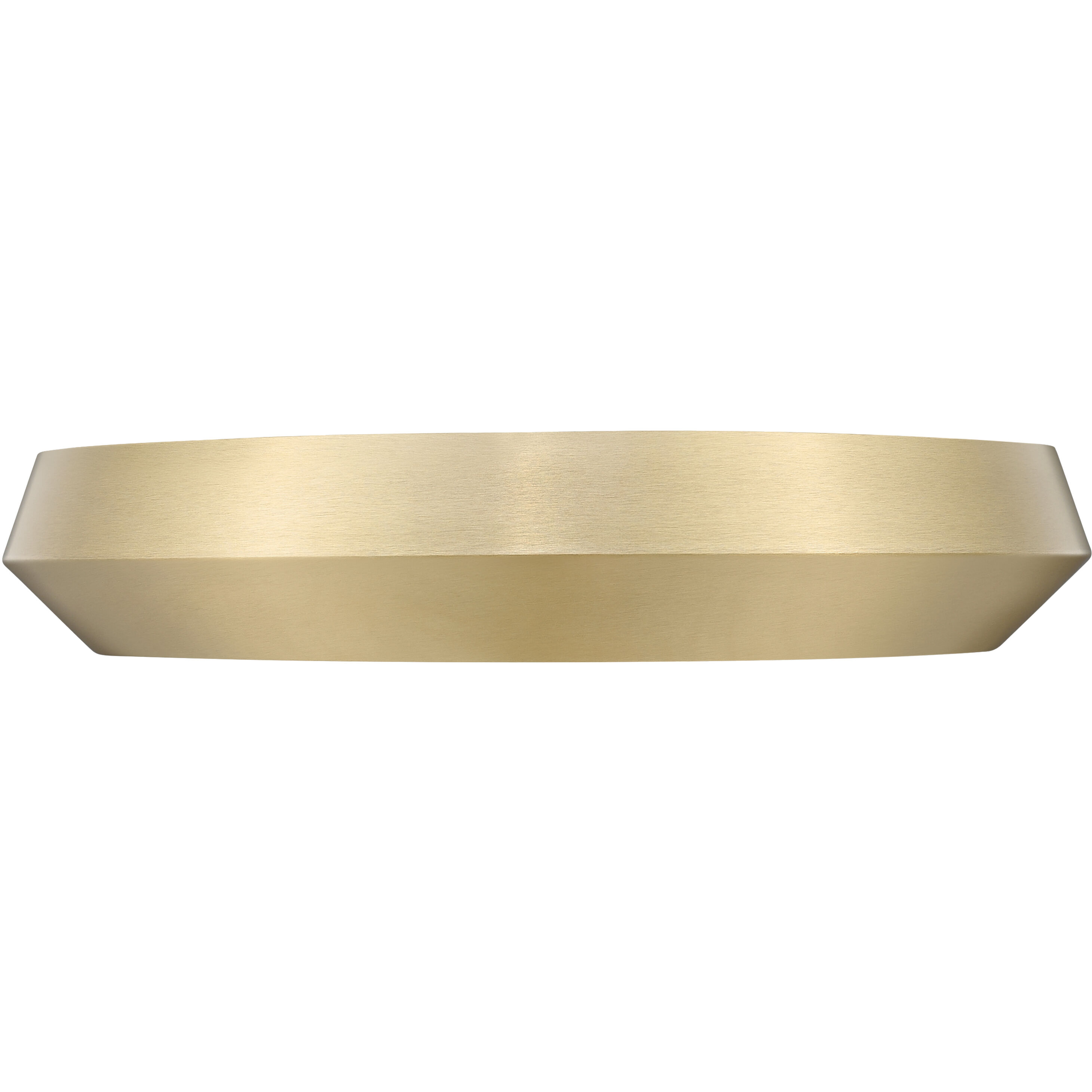 Quasars LED 16 inch Modern Gold Flush Mount Ceiling Light