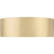 Coronado LED 12.25 inch Modern Gold Flush Mount Ceiling Light