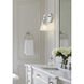 Auden 1 Light 5.75 inch Chrome Wall Sconce Wall Light