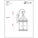 Annex 1 Light 15.75 inch Black Outdoor Wall Light