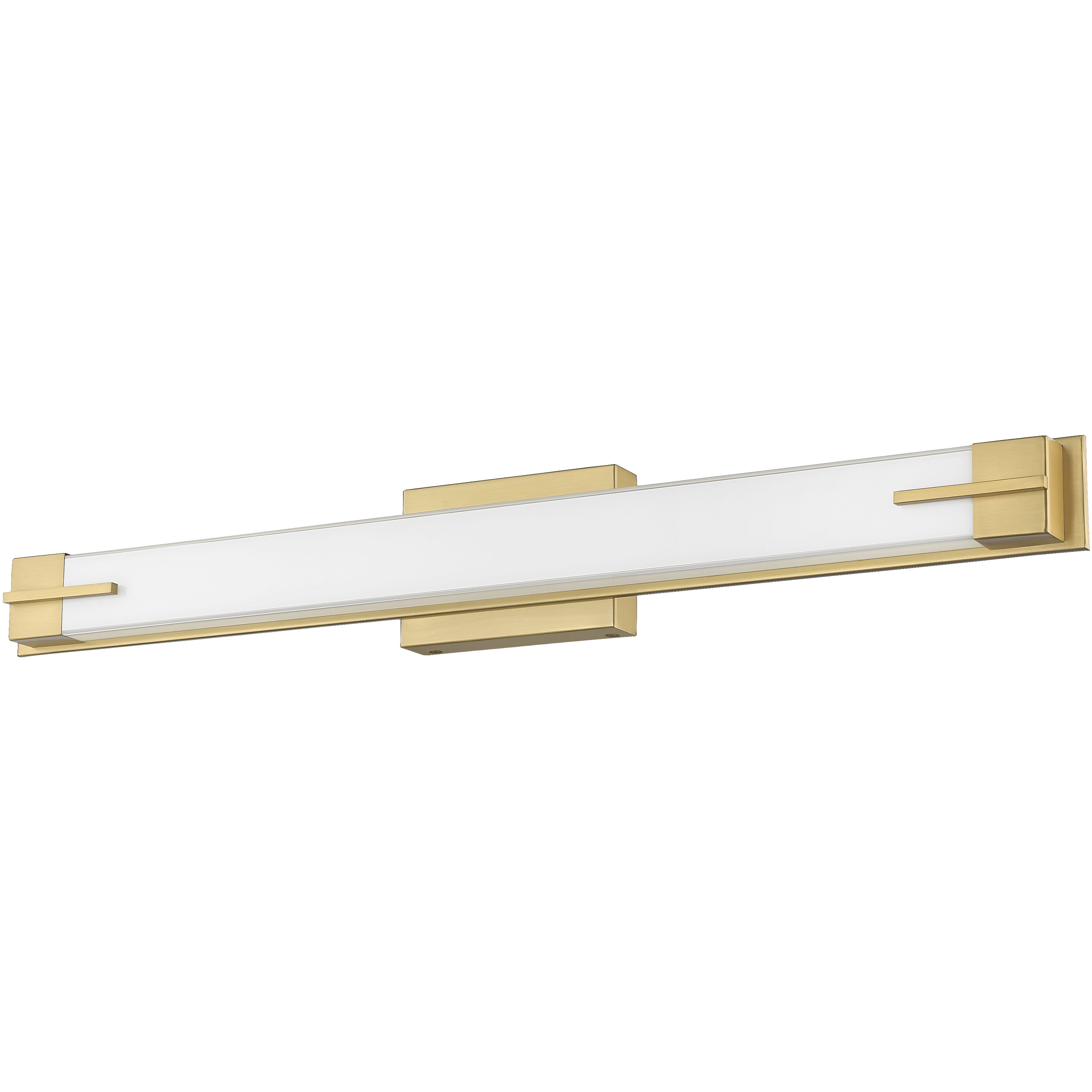 Chase LED 33 inch Modern Gold Bath Vanity Light Wall Light