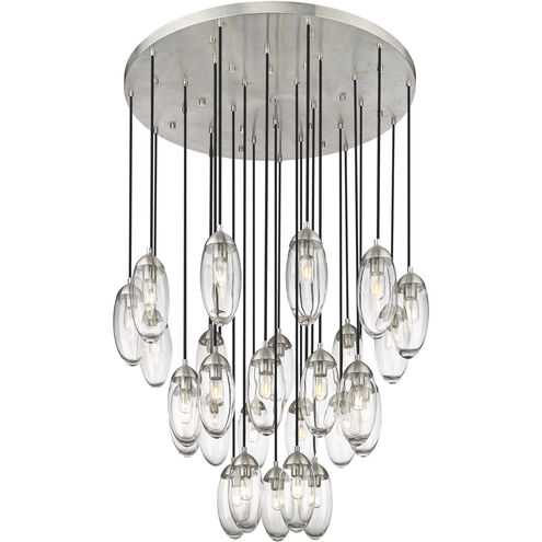 Arden 27 Light 36 inch Brushed Nickel Chandelier Ceiling Light