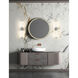 Warwick LED 25.25 inch Brushed Nickel Bathroom Vanity Wall Light