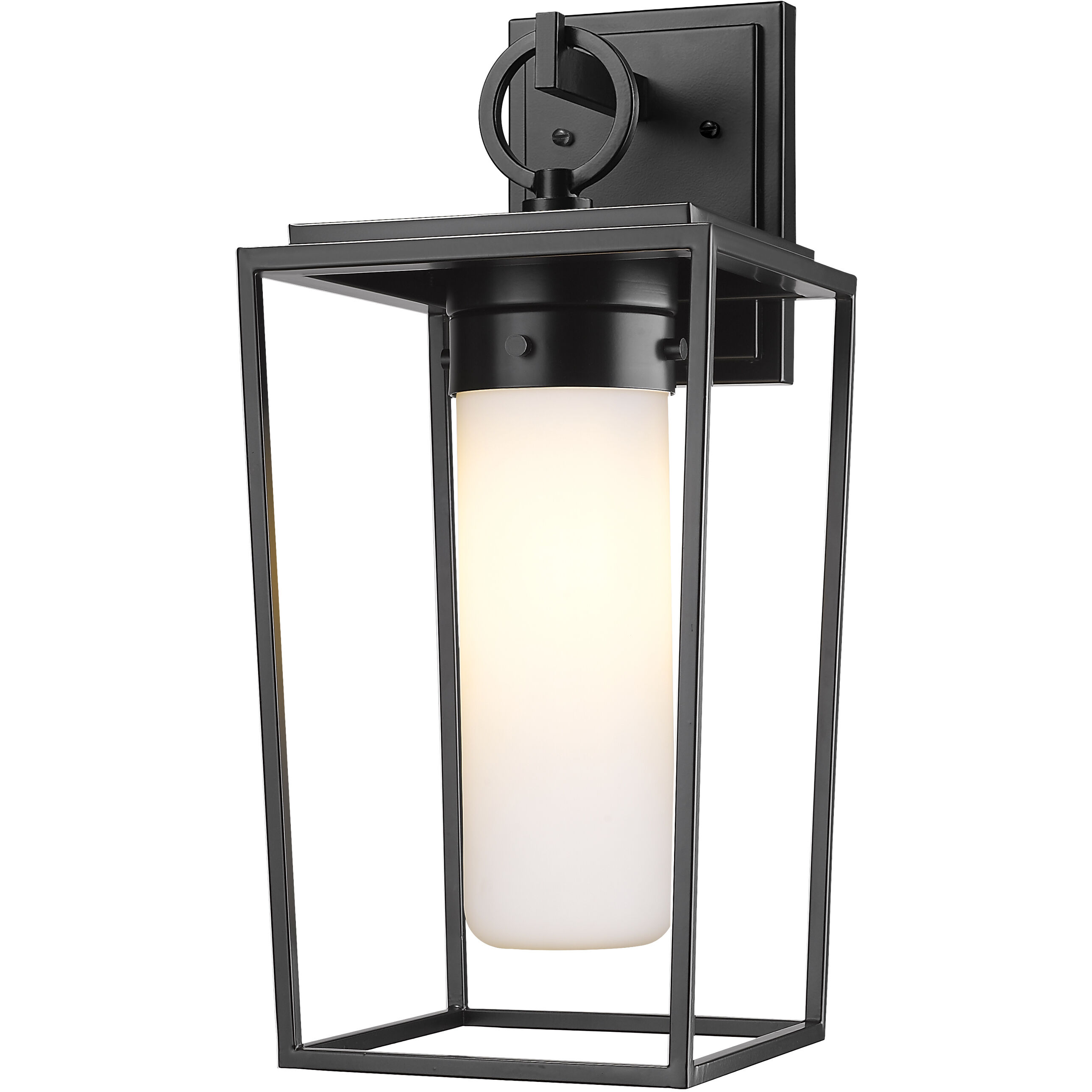 Sheridan 1 Light 18 inch Black Outdoor Wall Light