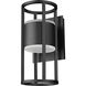 Luca LED 12 inch Black Outdoor Wall Light