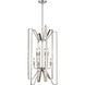 Marsala 8 Light 19 inch Brushed Nickel Chandelier Ceiling Light