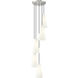 Farrell 5 Light 12 inch Brushed Nickel Chandelier Ceiling Light