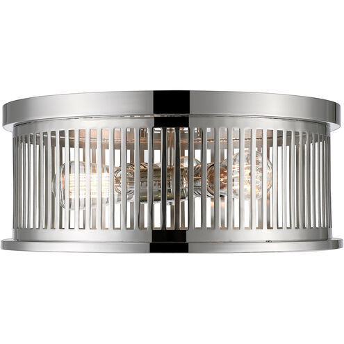 Camellia 3 Light 16.00 inch Flush Mount