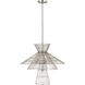 Alito 6 Light 25 inch Polished Nickel Chandelier Ceiling Light