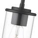 Thayer 1 Light 4.75 inch Matte Black Pendant Ceiling Light