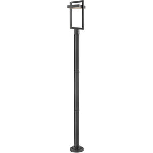 Luttrel LED 97 inch Black Outdoor Post Mounted Fixture