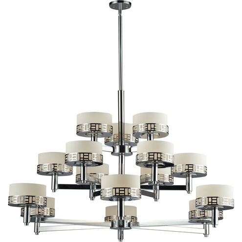 Elea 15 Light 48.88 inch Chrome Chandelier Ceiling Light