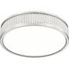 Stari LED 12.75 inch Brushed Nickel Flush Mount Ceiling Light