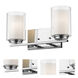 Willow 2 Light 15 inch Chrome Vanity Wall Light