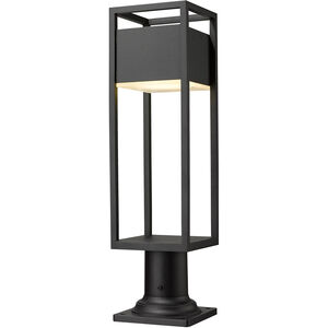 Barwick LED 23 inch Black Outdoor Pier Mounted Fixture