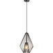 Quintus 1 Light 12.25 inch Plated Bronze Pendant Ceiling Light