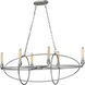 Persis 6 Light 15 inch Old Silver Chandelier Ceiling Light