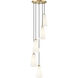 Farrell 5 Light 12 inch Modern Gold Chandelier Ceiling Light