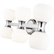 Artemis 6 Light 25 inch Chrome Vanity Wall Light