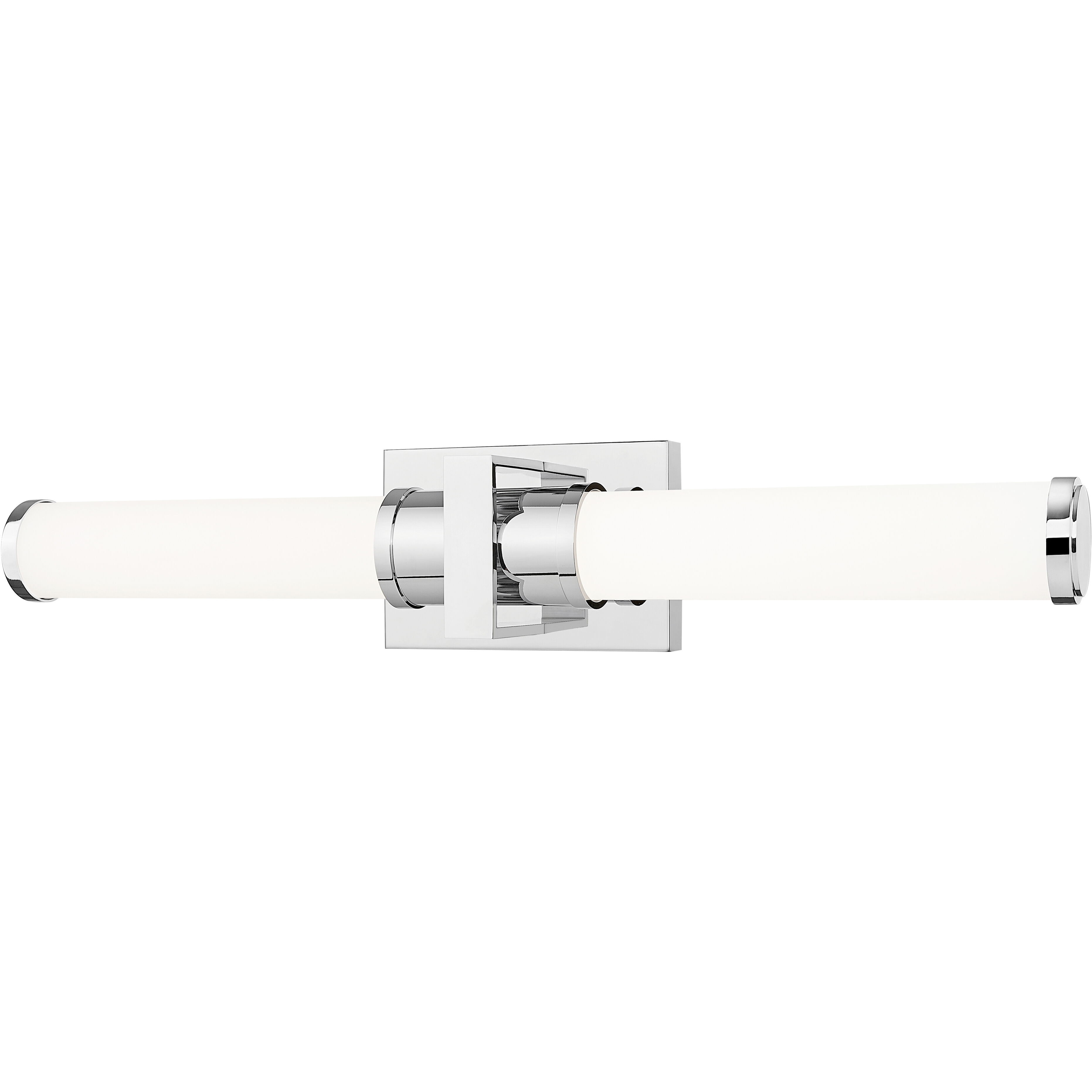 Idris LED 25.5 inch Chrome Bathroom Vanity Wall Light