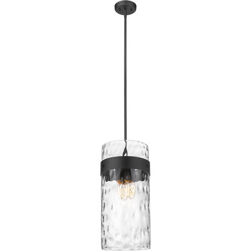 Fontaine 4 Light 13 inch Matte Black Pendant Ceiling Light