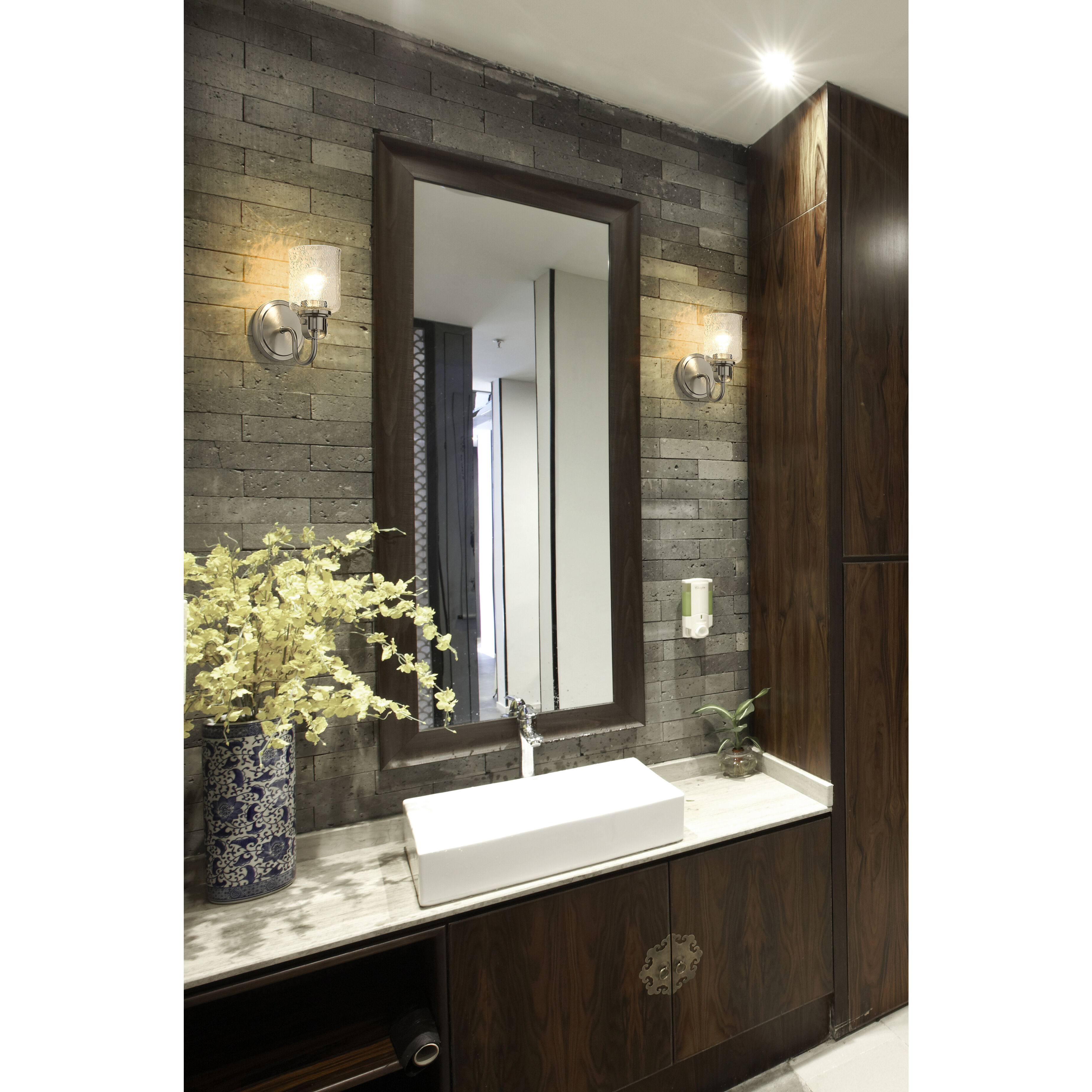 Kinsley 1 Light 5.25 inch Brushed Nickel Wall Sconce Wall Light