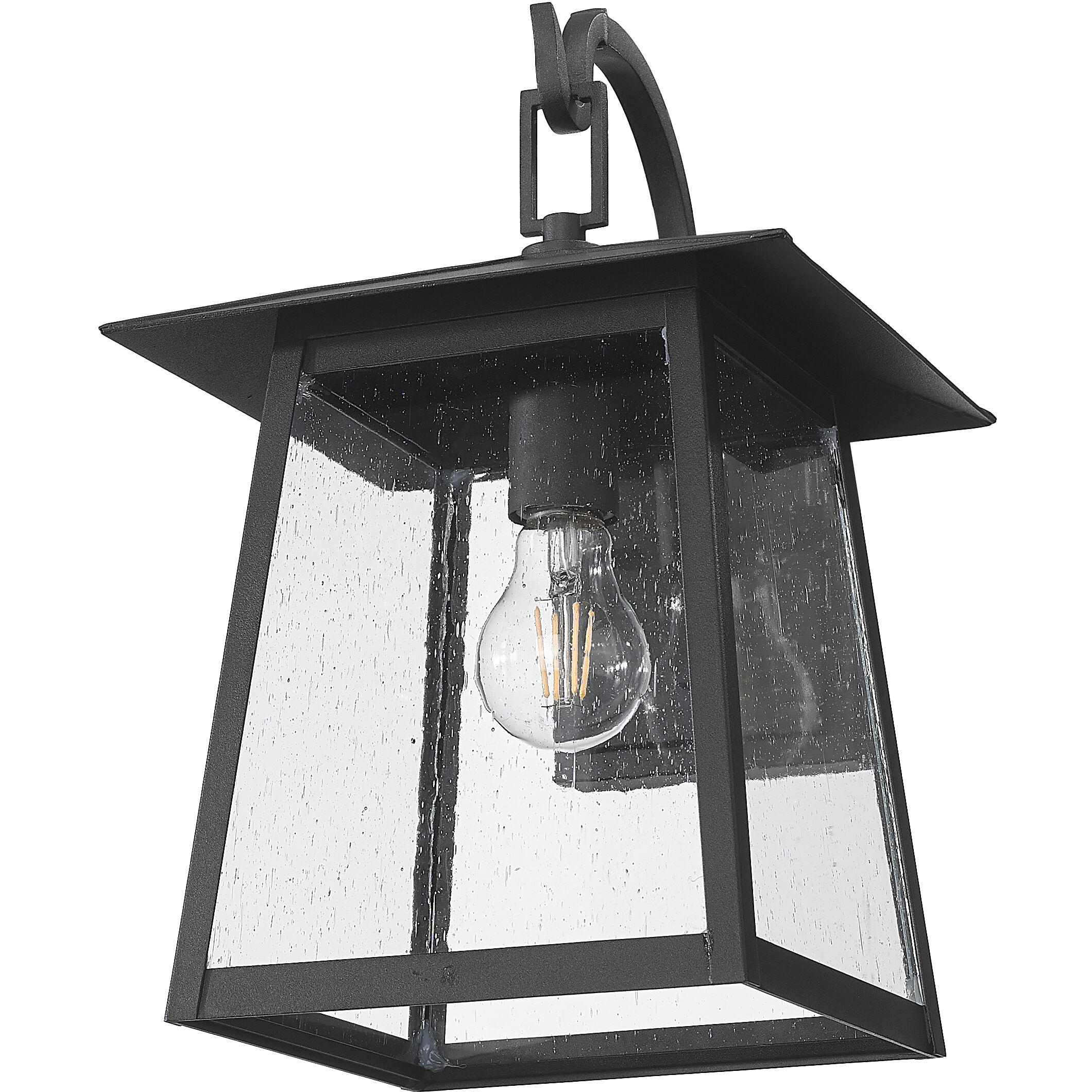 Rainer Outdoor Wall Light in Black, G9
