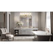 Colette Vanity Wall Light in Modern Gold