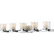 Schema 5 Light 38.00 inch Bathroom Vanity Light